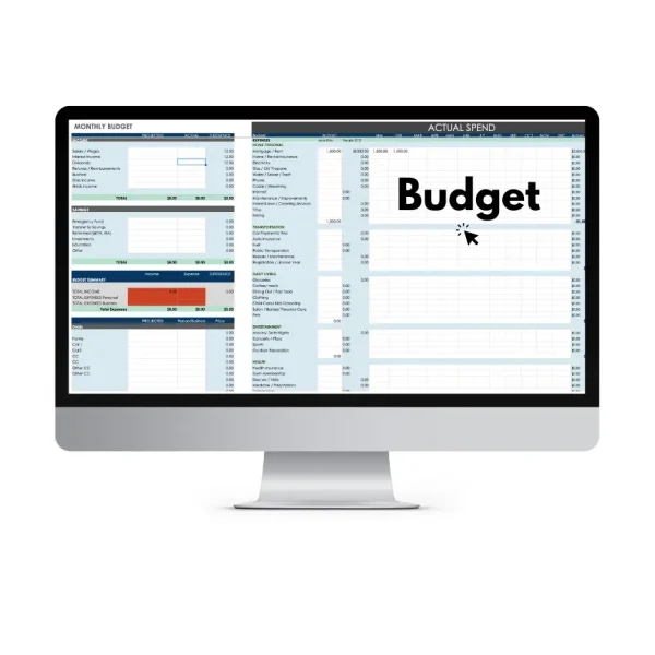 Monthly Budget Template